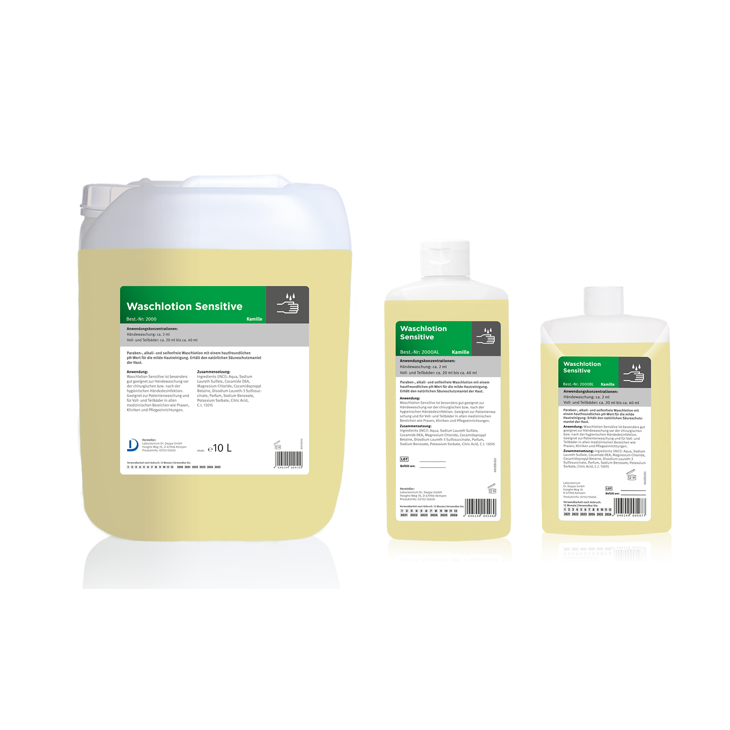 Waschlotion Sensitive Kamille | Waschlotion