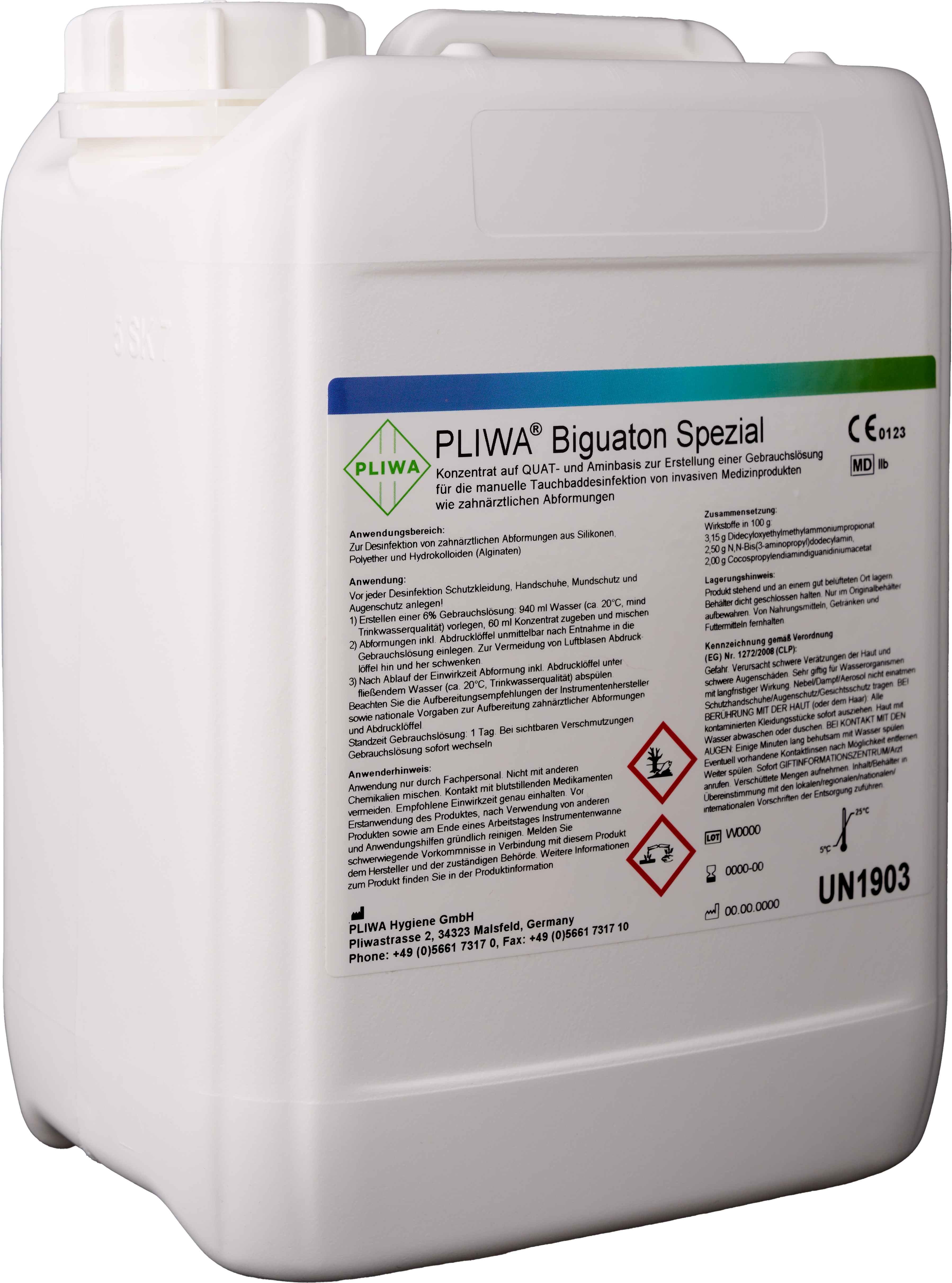 PLIWA® Biguaton Spezial | Abformdesinfektion