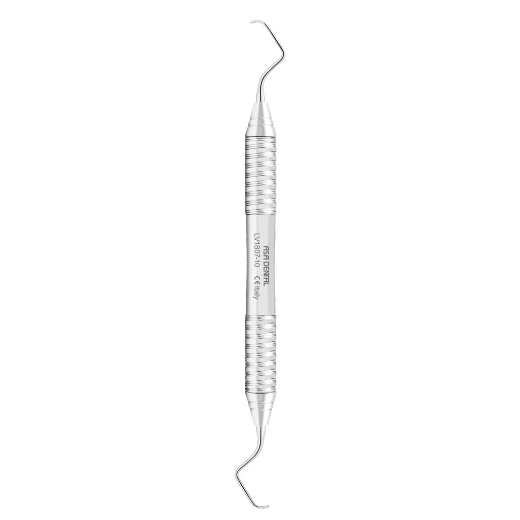 ASA-DENTAL - Gracey Kürette - 9/10 Gracey, Edelstahl, für Backenzähne, extra leicht