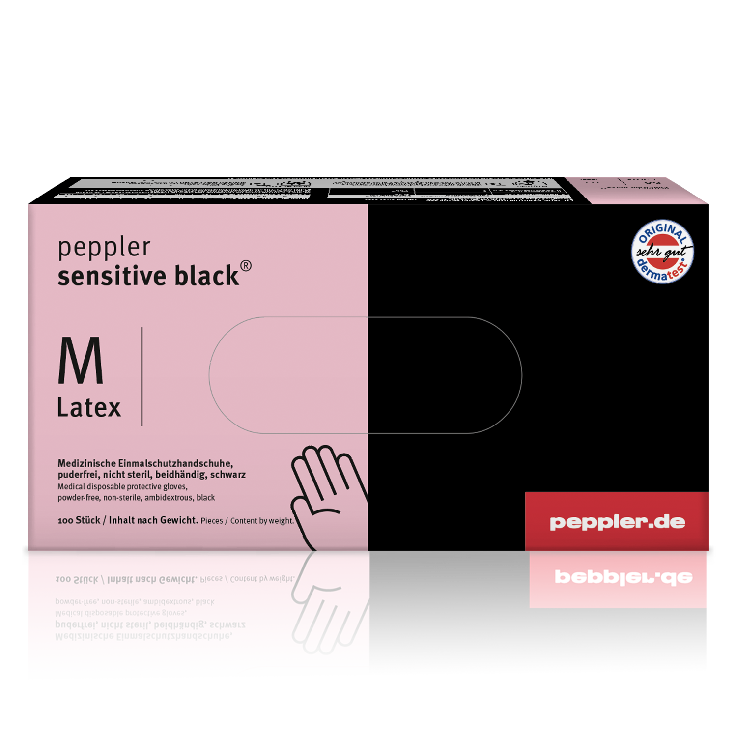 peppler sensitive black® | Latexhandschuh