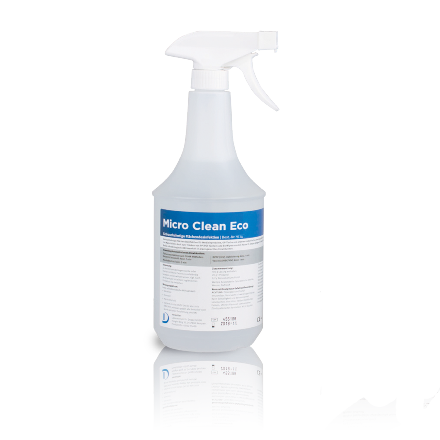 Leerflasche Micro Clean Eco 1L