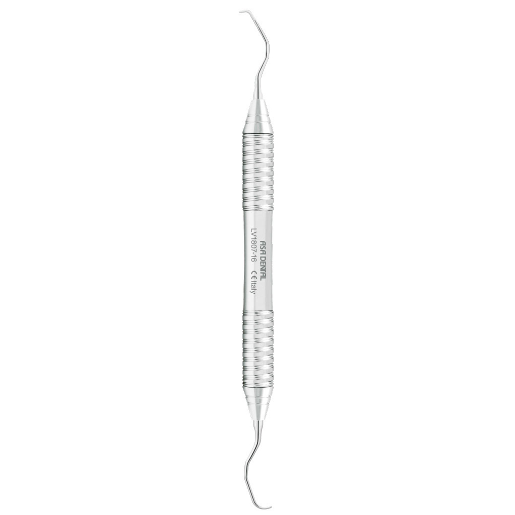 ASA-DENTAL - Gracey Kürette - 15/16 Gracey, Edelstahl, für Backenzähne, extra leicht