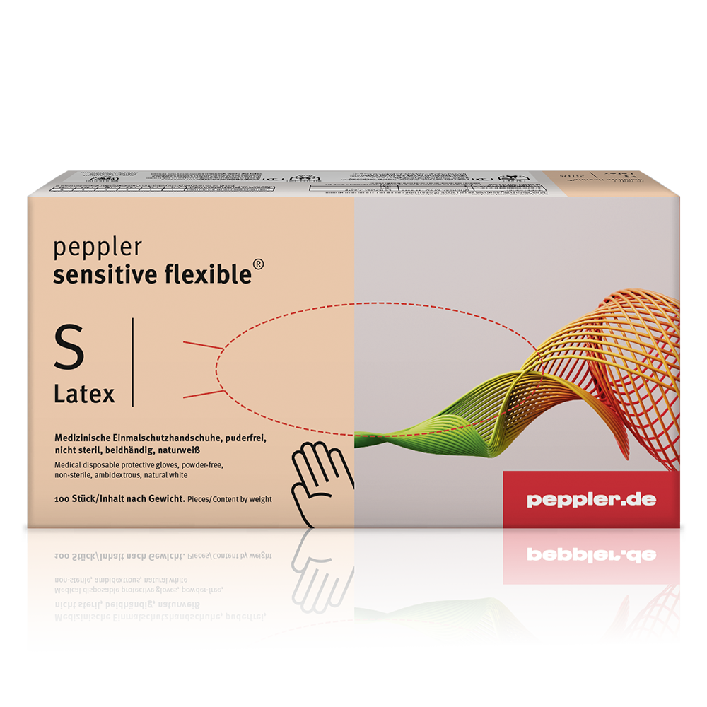 peppler sensitive flexible® | Latexhandschuh