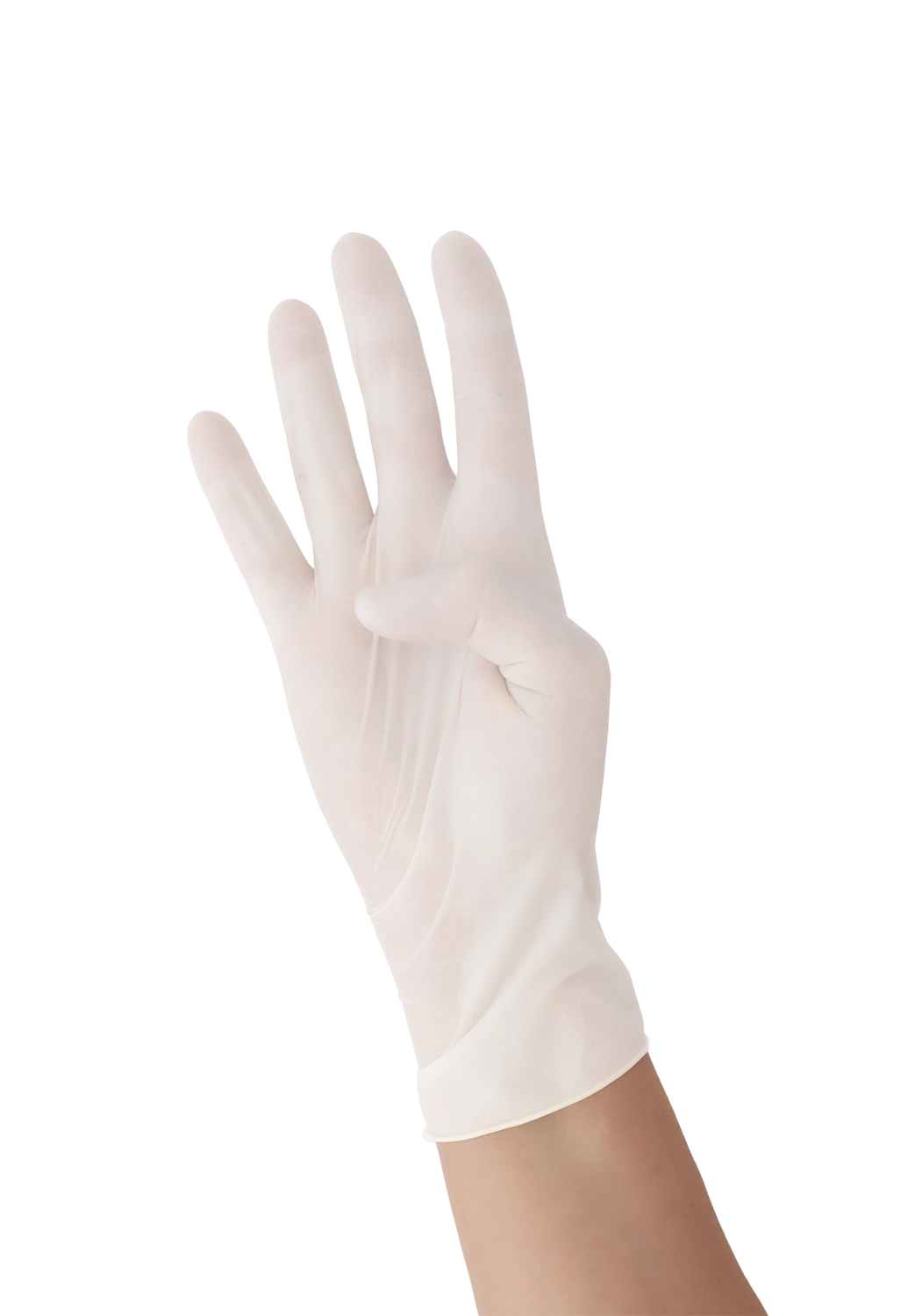 peppler nitril sensitive® white | Nitrilhandschuh | Größe L