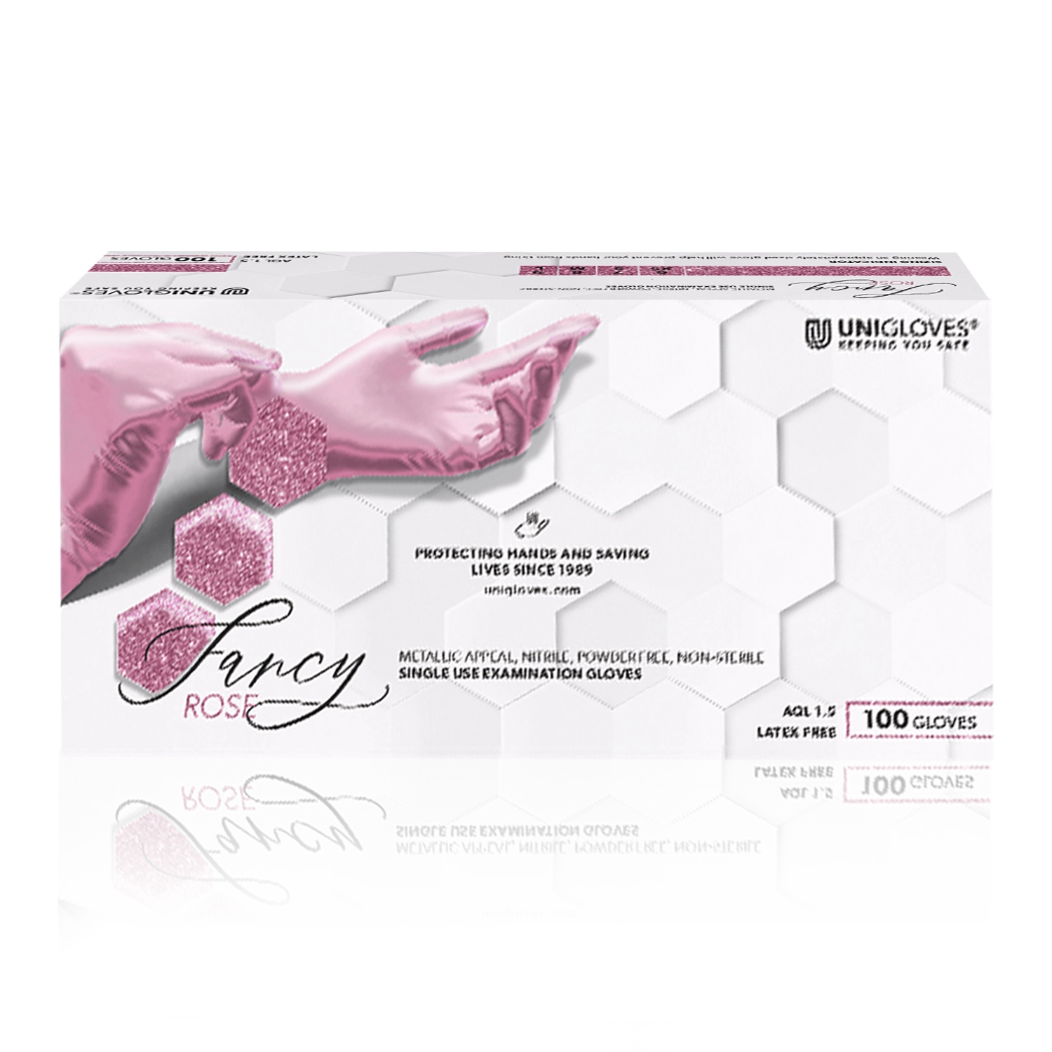 nitril fancy rose | Nitrilhandschuh
