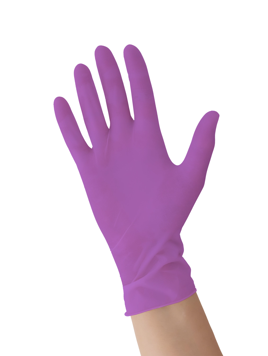 peppler nitril color lilac® | Nitrilhandschuh | Größe XL | lila