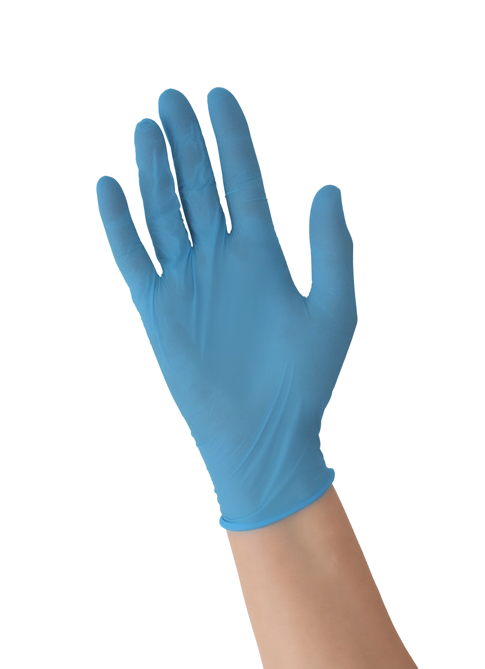 peppler nitril basic® | Nitrilhandschuh | blau | Größe XL
