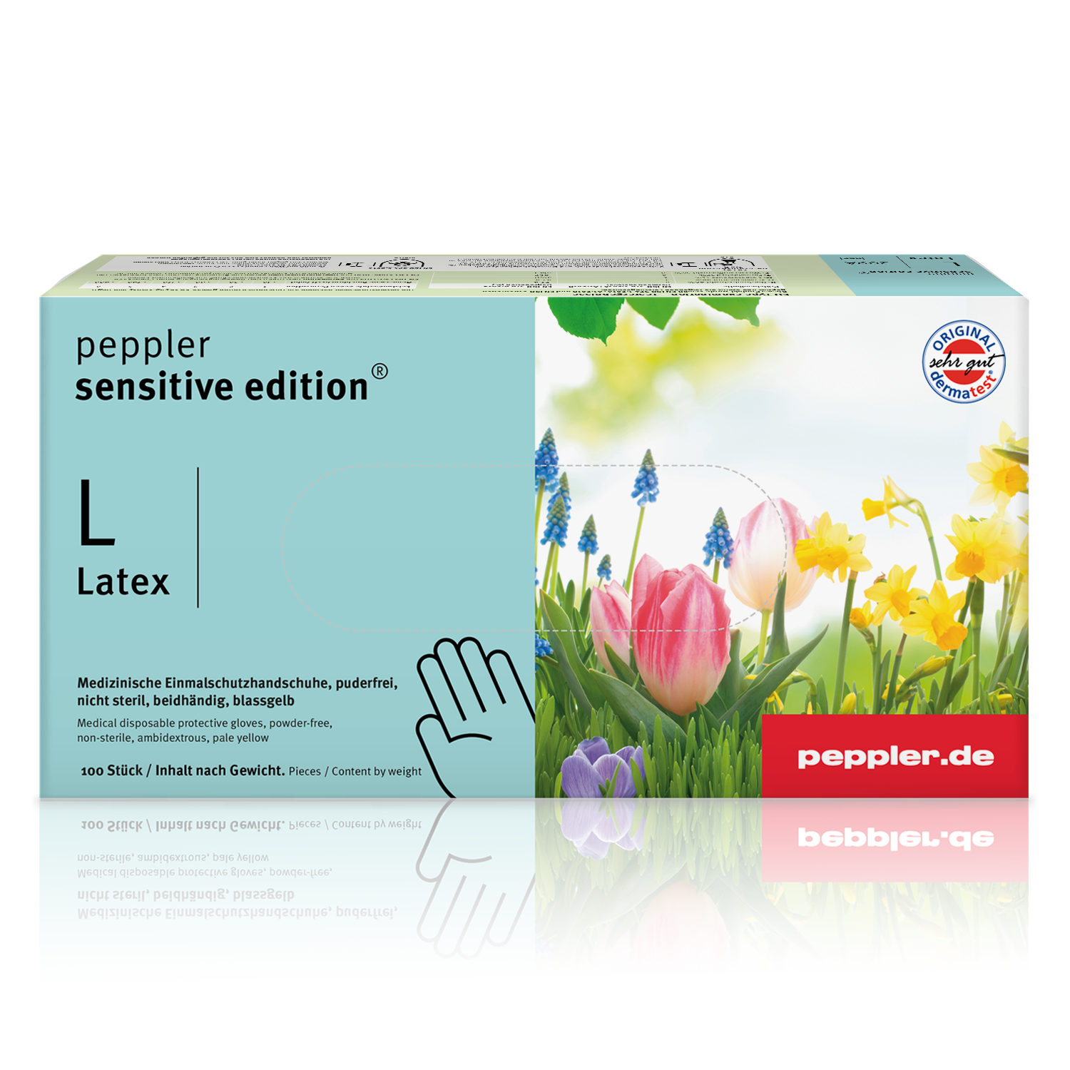 Gratis Muster | peppler sensitive edition® | Latexhandschuh
