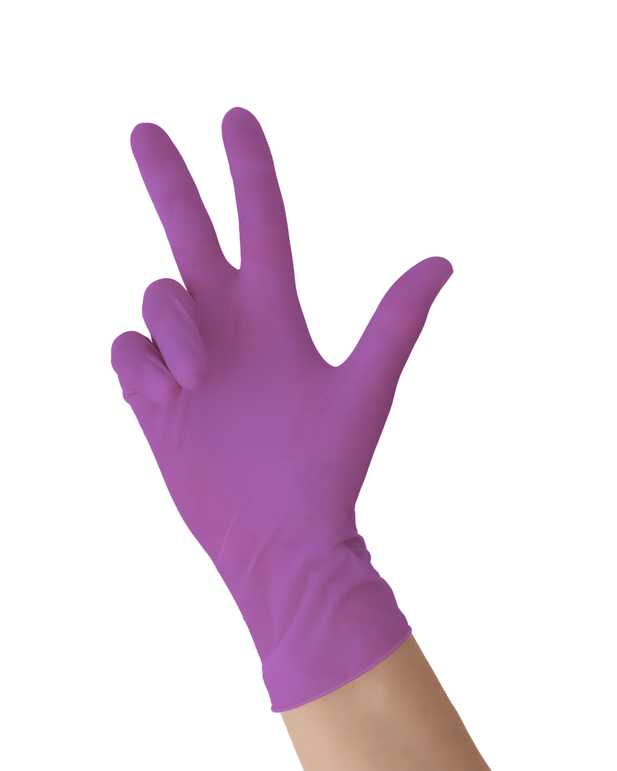 peppler nitril color lilac® | Nitrilhandschuh