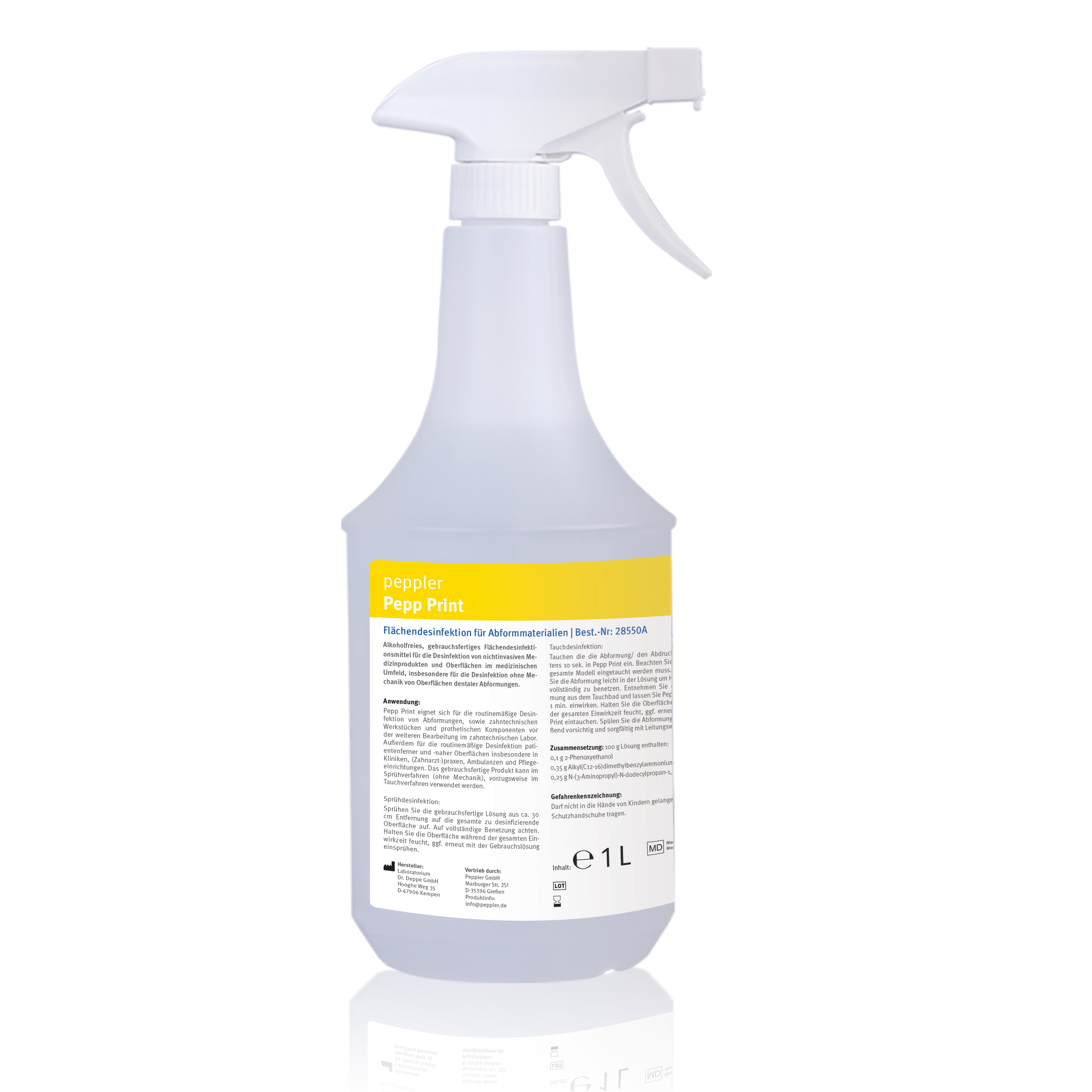 Pepp Print | Abformdesinfektion