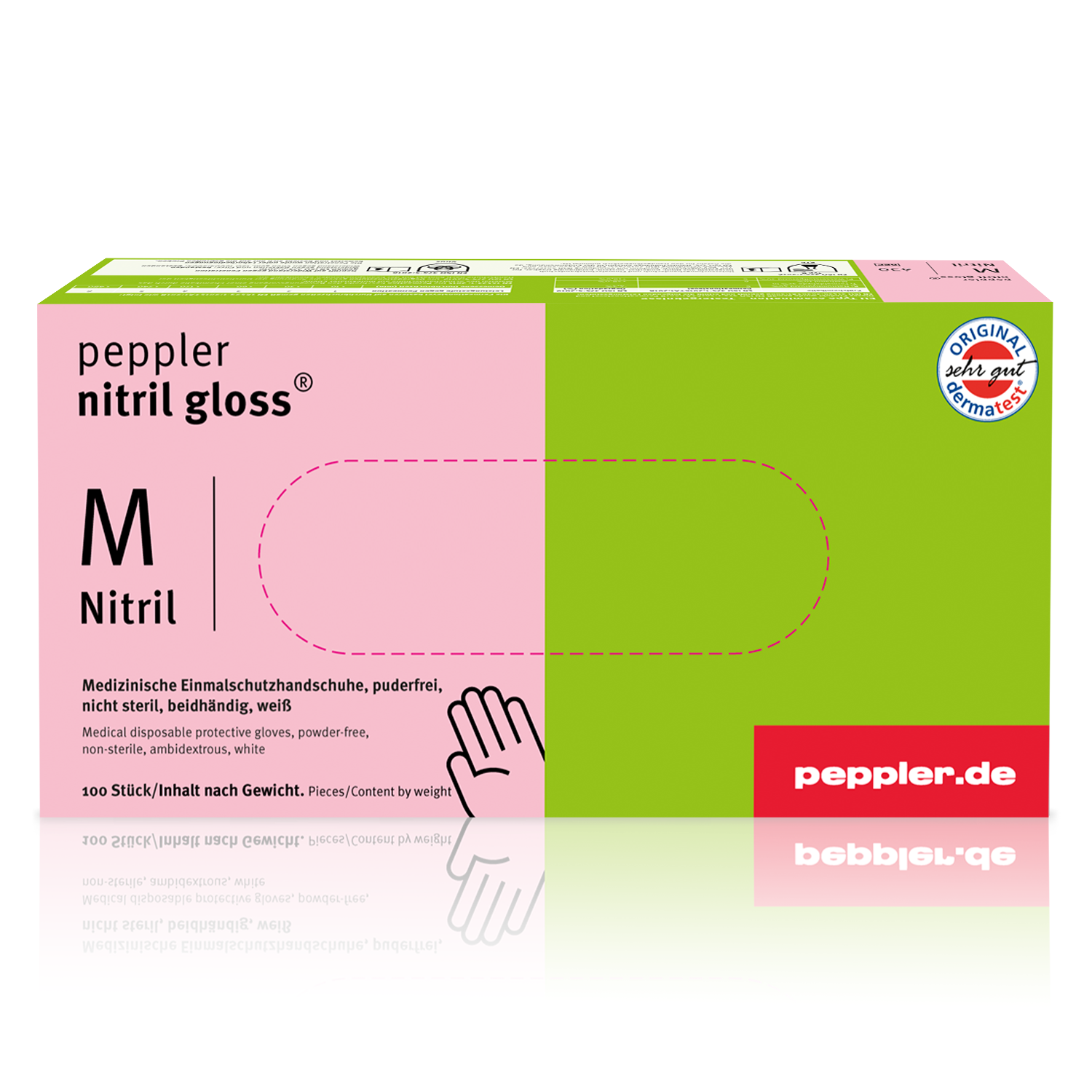 peppler nitril gloss® | Nitrilhandschuh