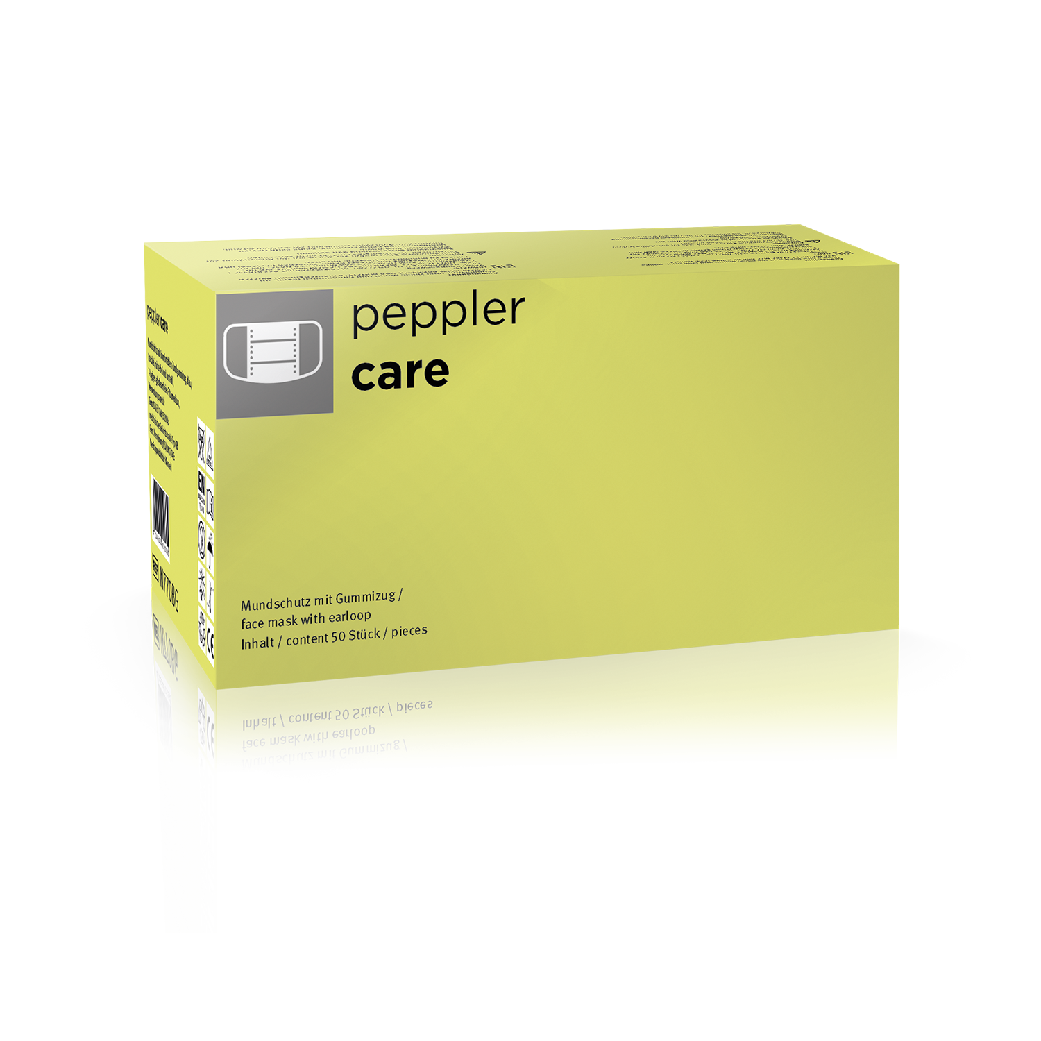Mundschutz "peppler care" mit Gummizug