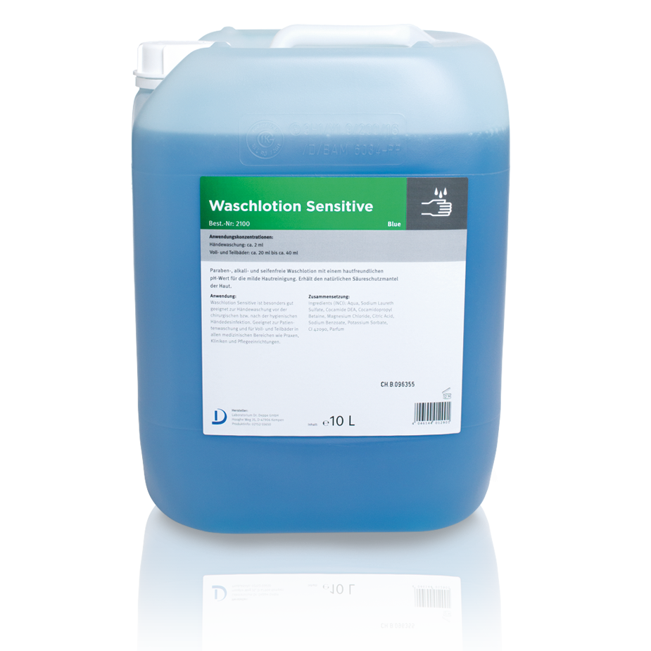Waschlotion Blue Sensitive medizinische Waschlotion 500ml