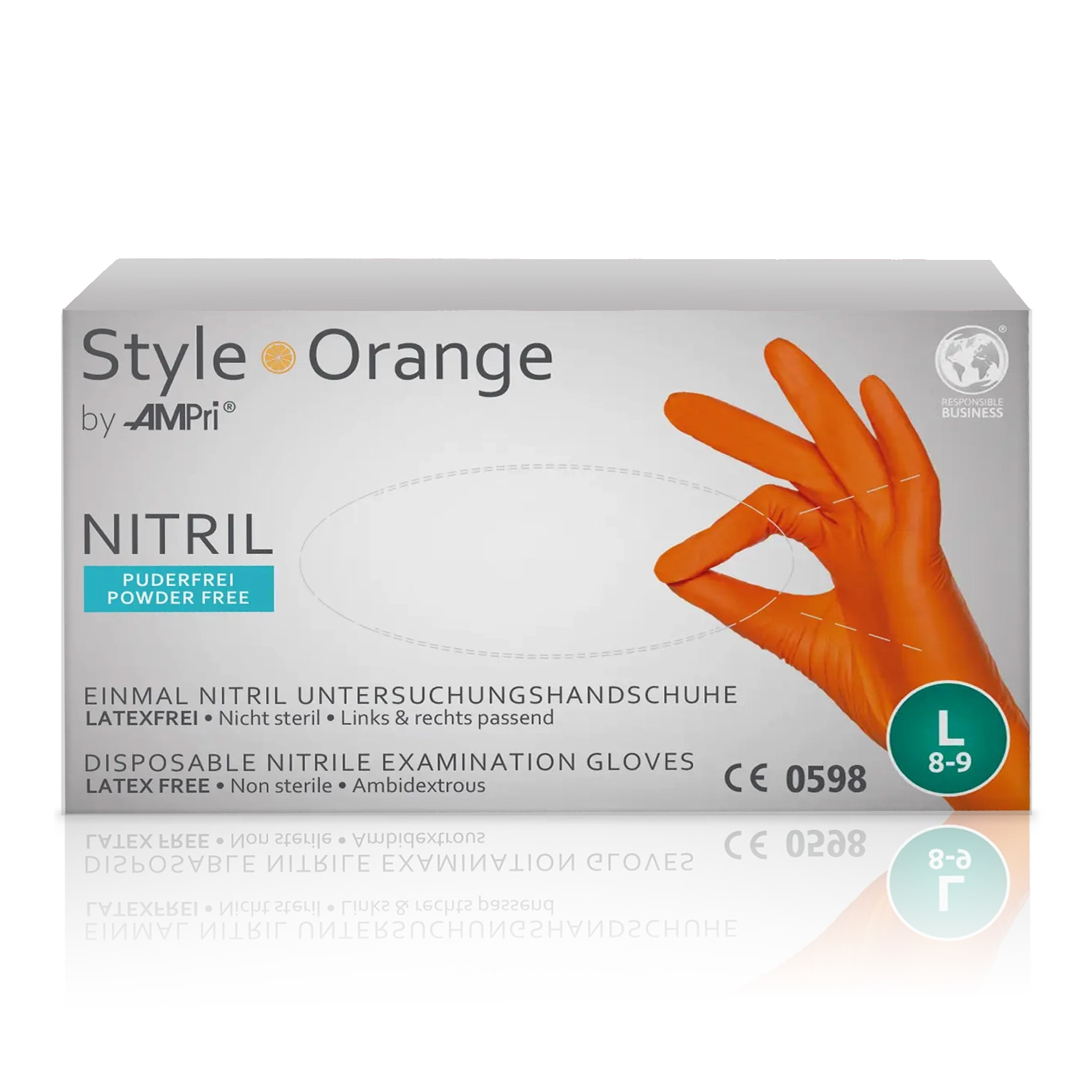 nitril style orange | Nitrilhandschuh