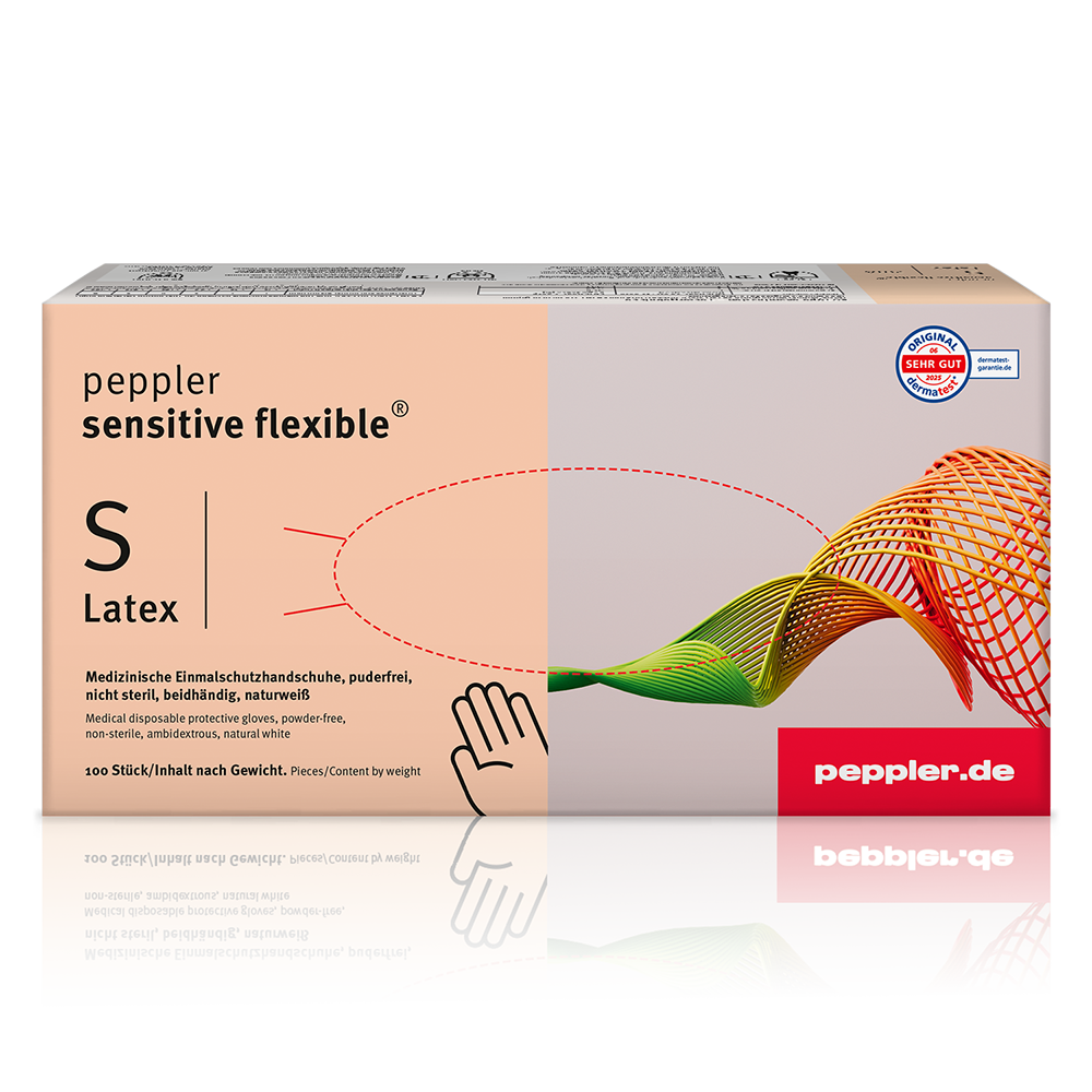 peppler sensitive flexible® | Latexhandschuh