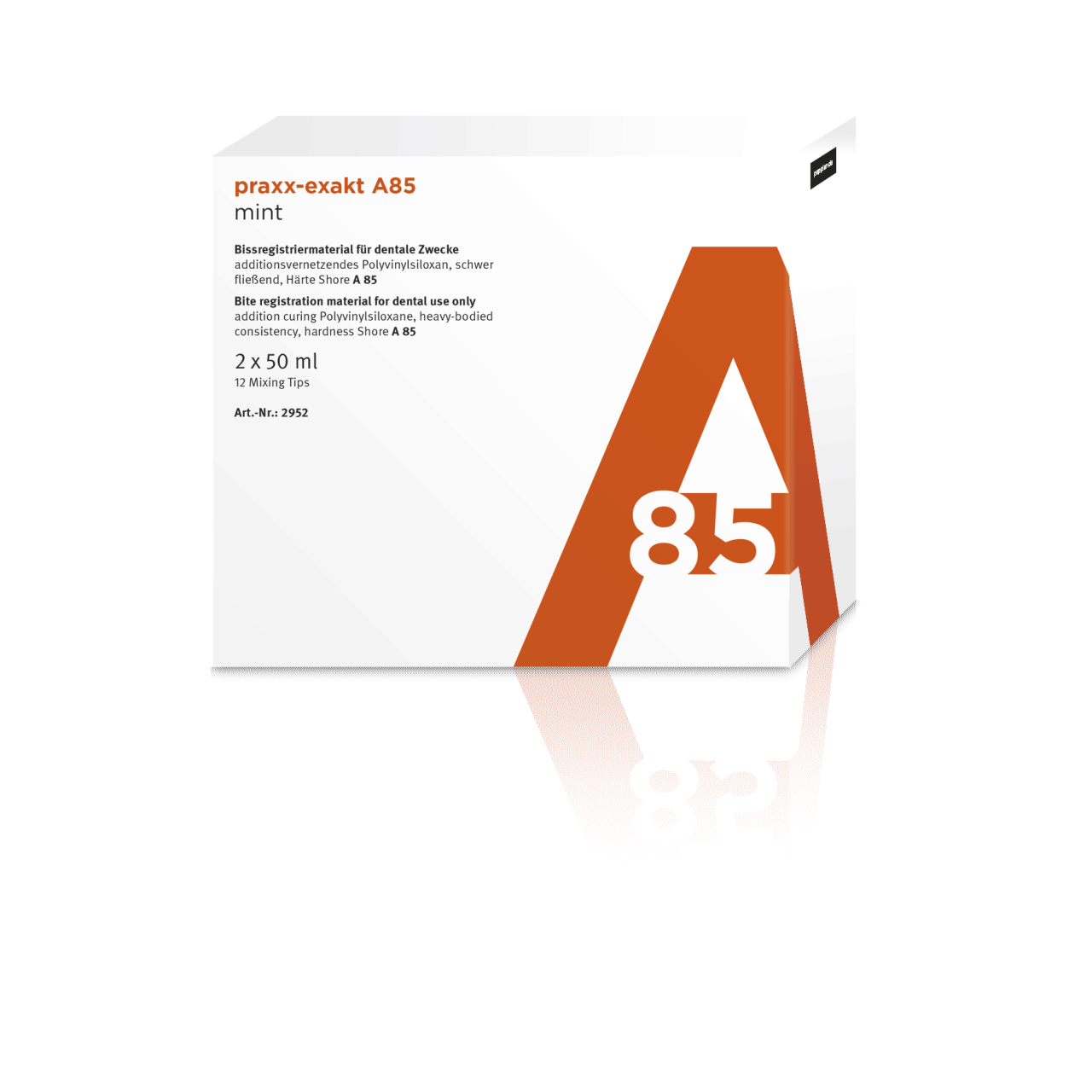 Bissregistrat praxx-exakt A85 Minze - 2952 - Abformmaterial