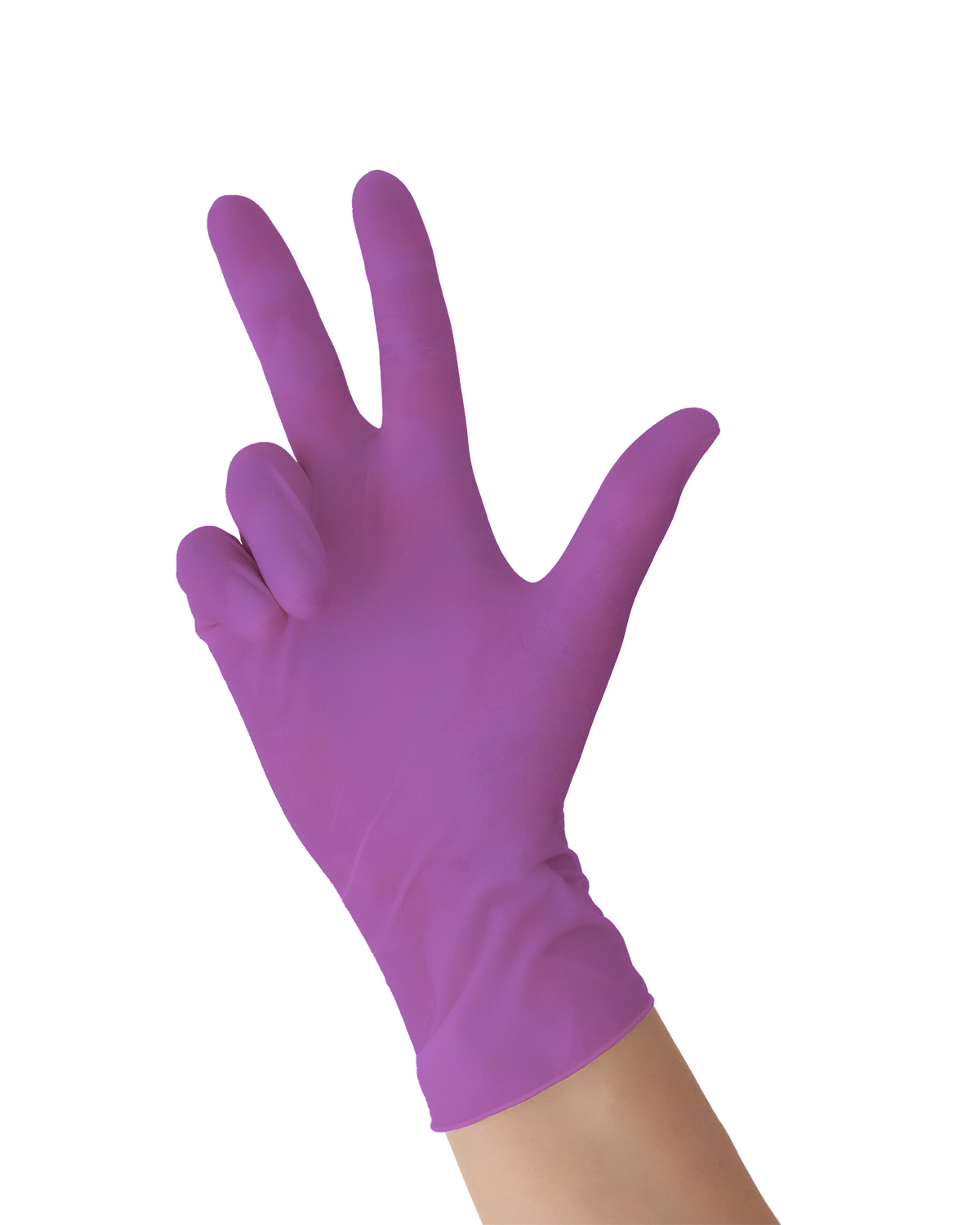 peppler nitril color lilac® | Nitrilhandschuh