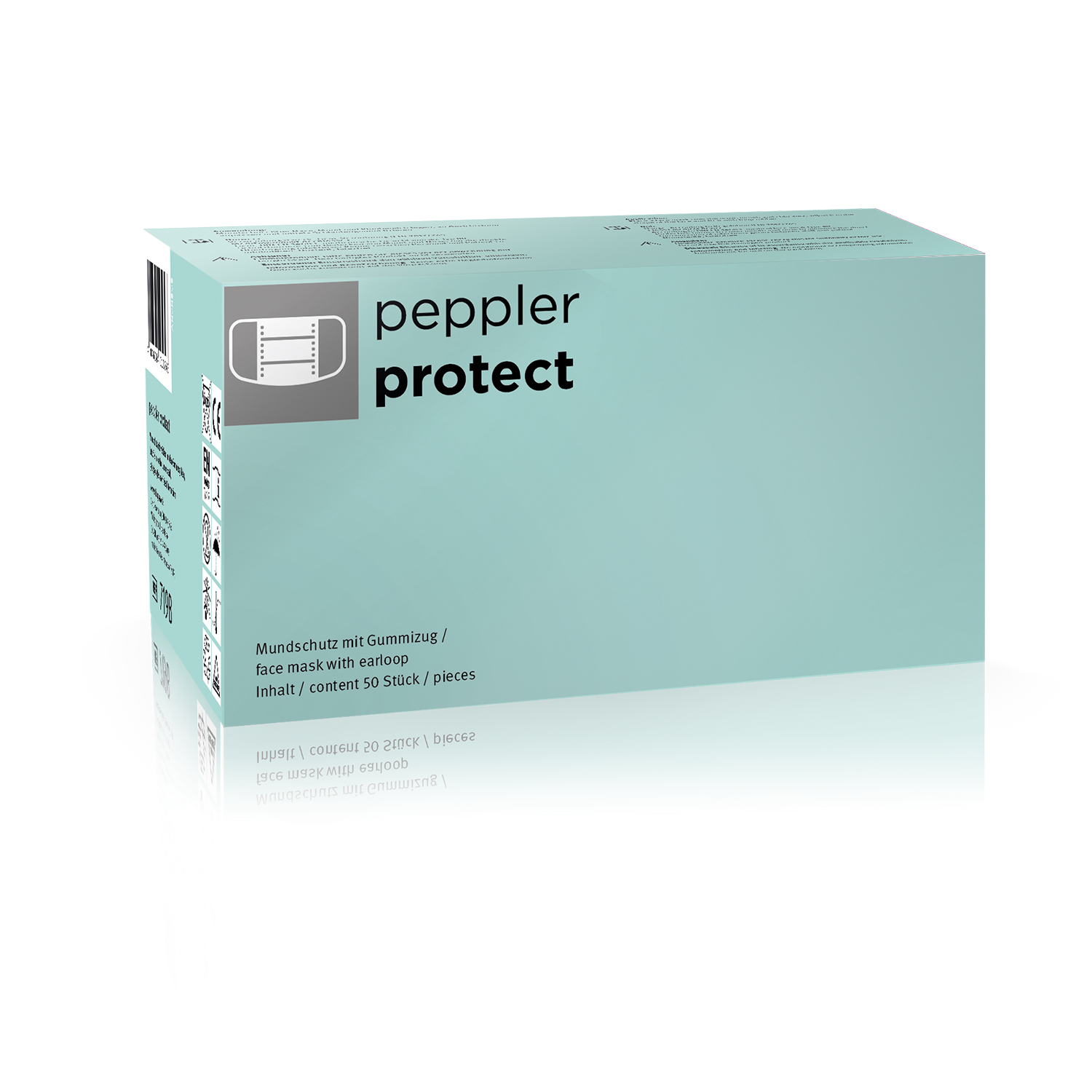 Gratis Muster Mundschutz Peppler Protect Medizinischer Mundschutz