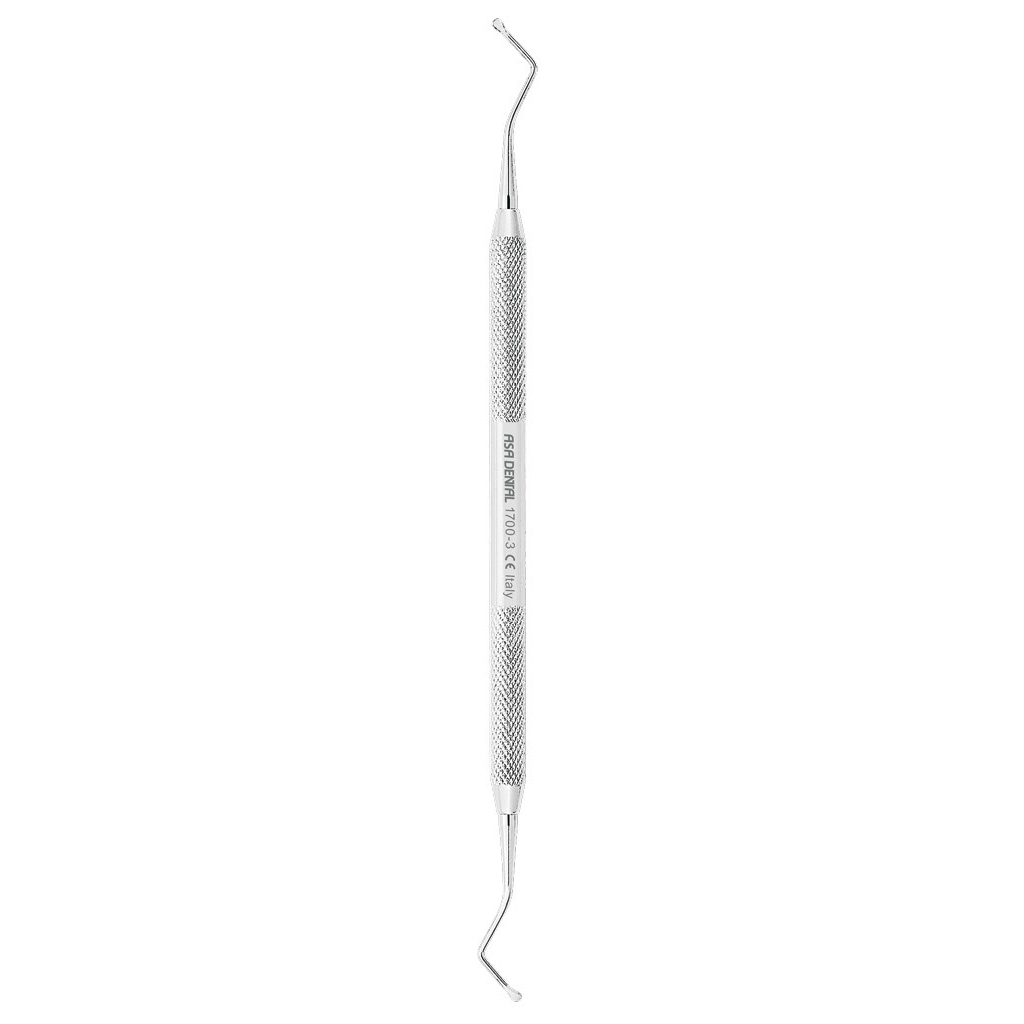 ASA-DENTAL - Exkavator - 1,6 mm, Doppelende, rund