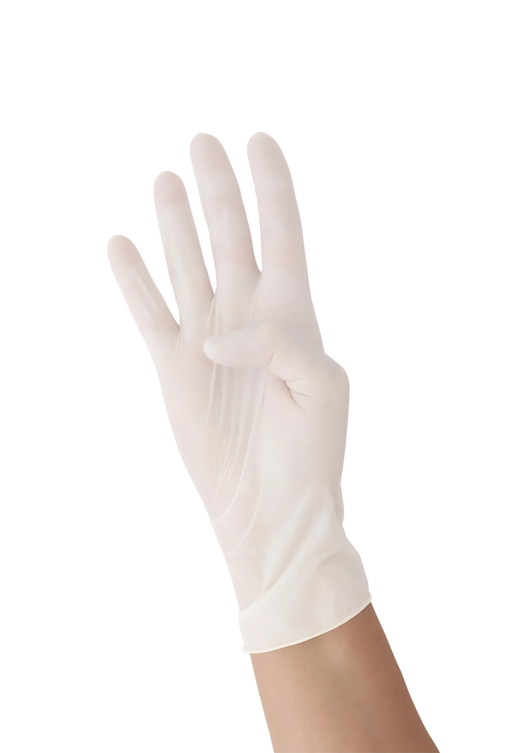 peppler nitril basic® | Nitrilhandschuh | weiß | Größe L