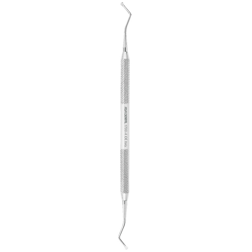 ASA-DENTAL - Exkavator - 2,0 mm, Doppelende, rund