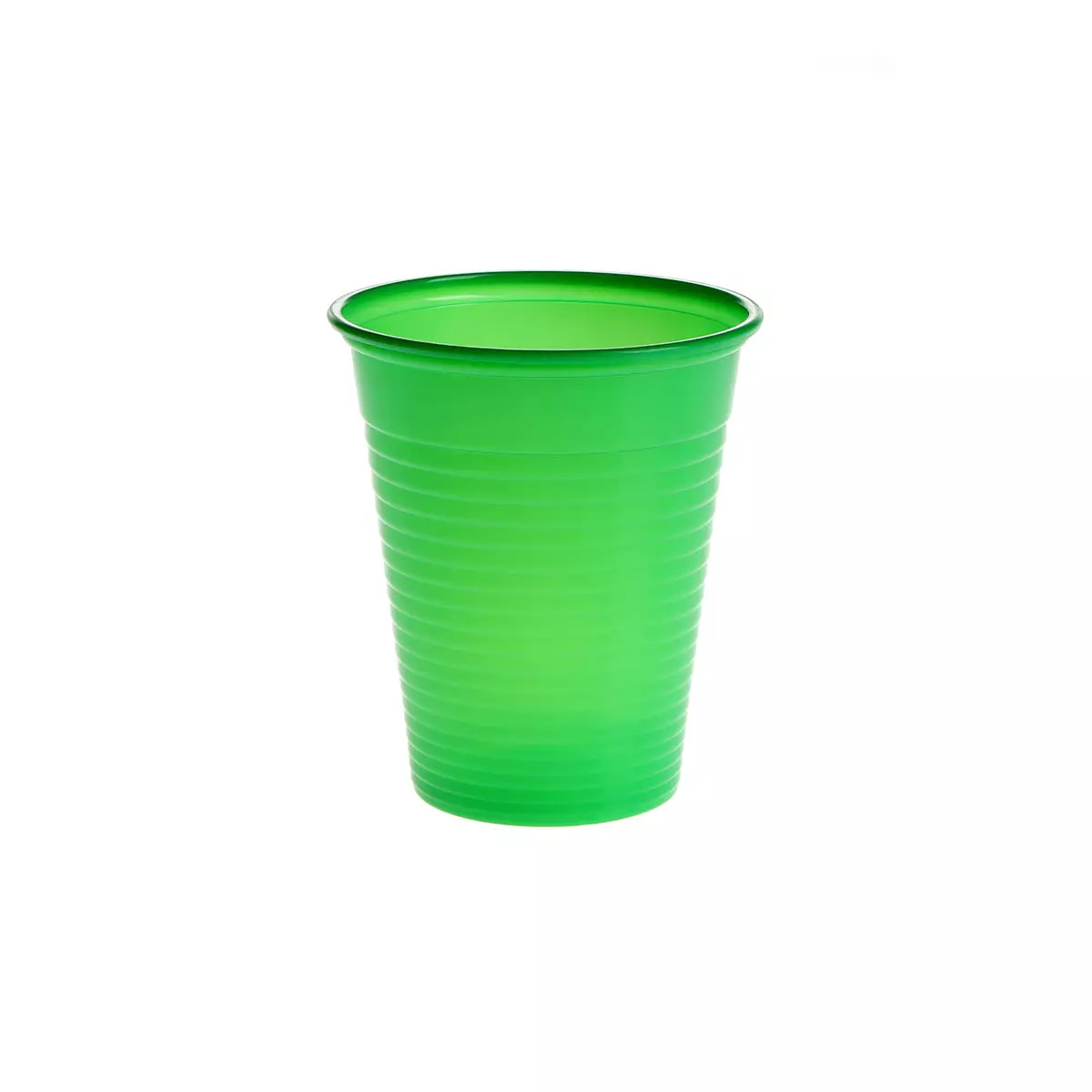 2256GR_PF_Einmalbecher grün-opak