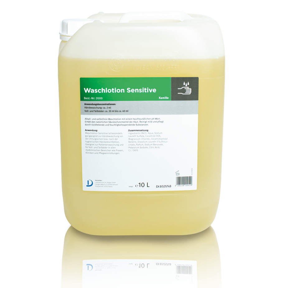 Waschlotion Sensitive - Kamille - medizinische Waschlotion - 1l