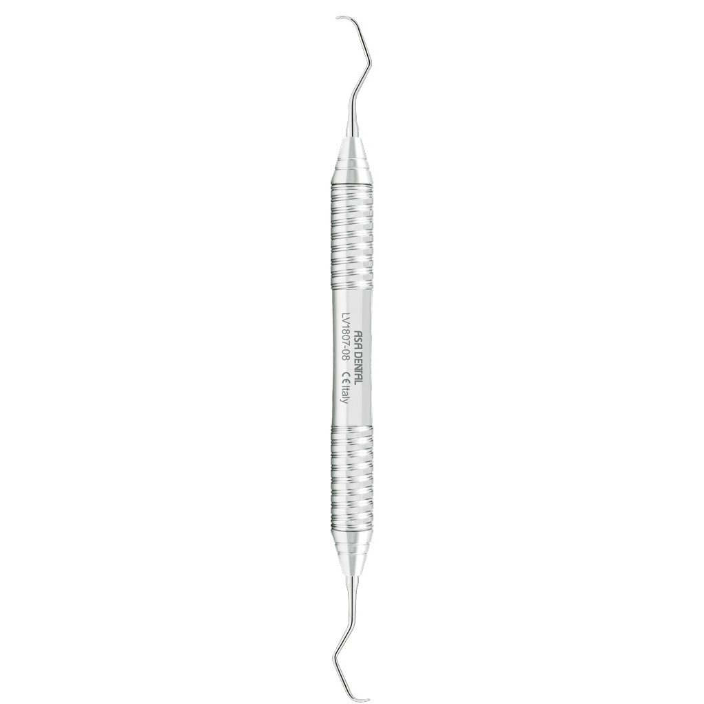 ASA-DENTAL - Gracey Kürette - 7/8 Gracey, Edelstahl, für Backenzähne, extra leicht