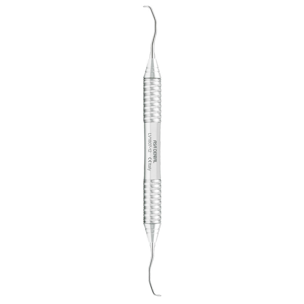 ASA-DENTAL - Gracey Kürette - 11/12 Gracey, Edelstahl, für Backenzähne, extra leicht