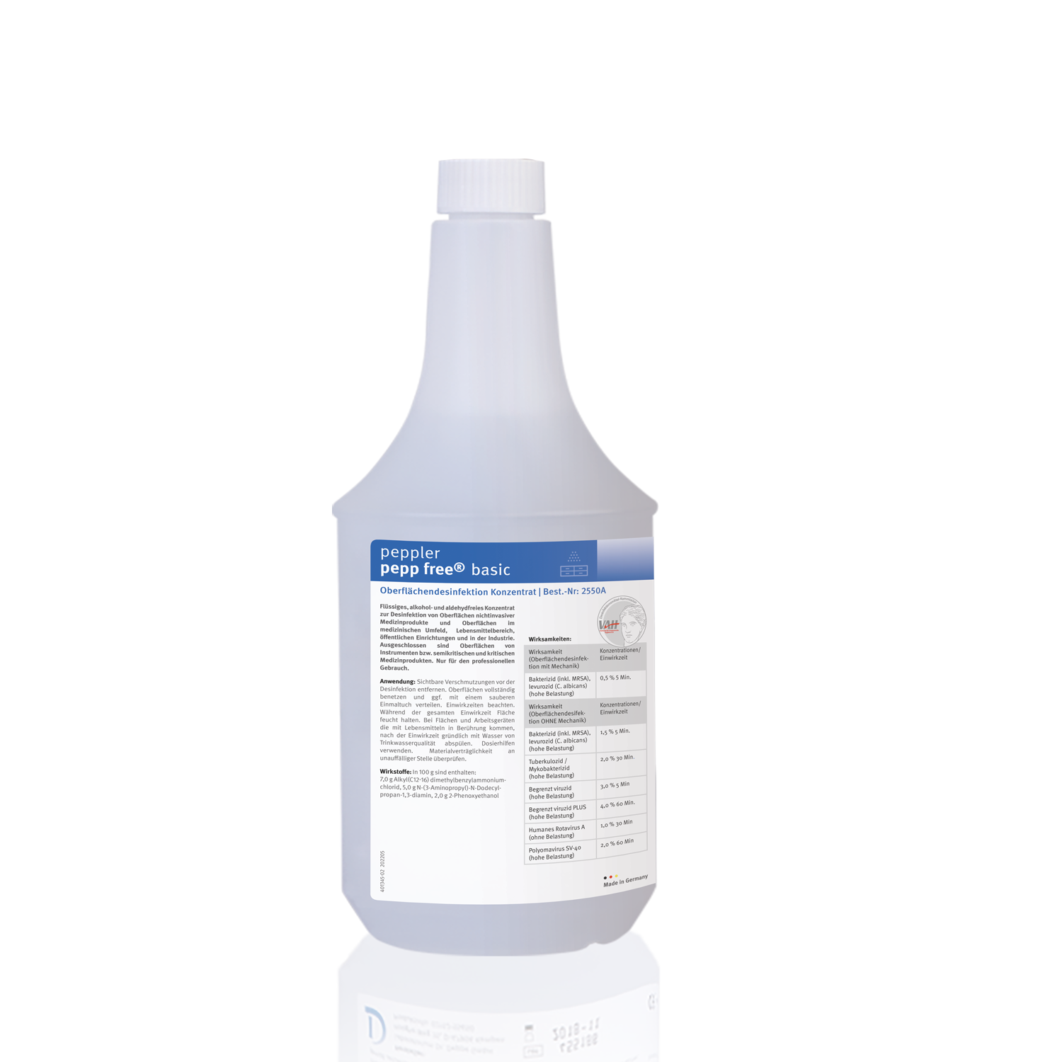pepp free® basic (neutral) | Oberflächendesinfektion