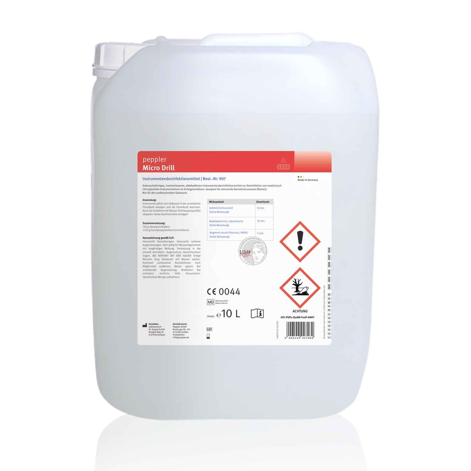 Micro Drill | Instrumentendesinfektion