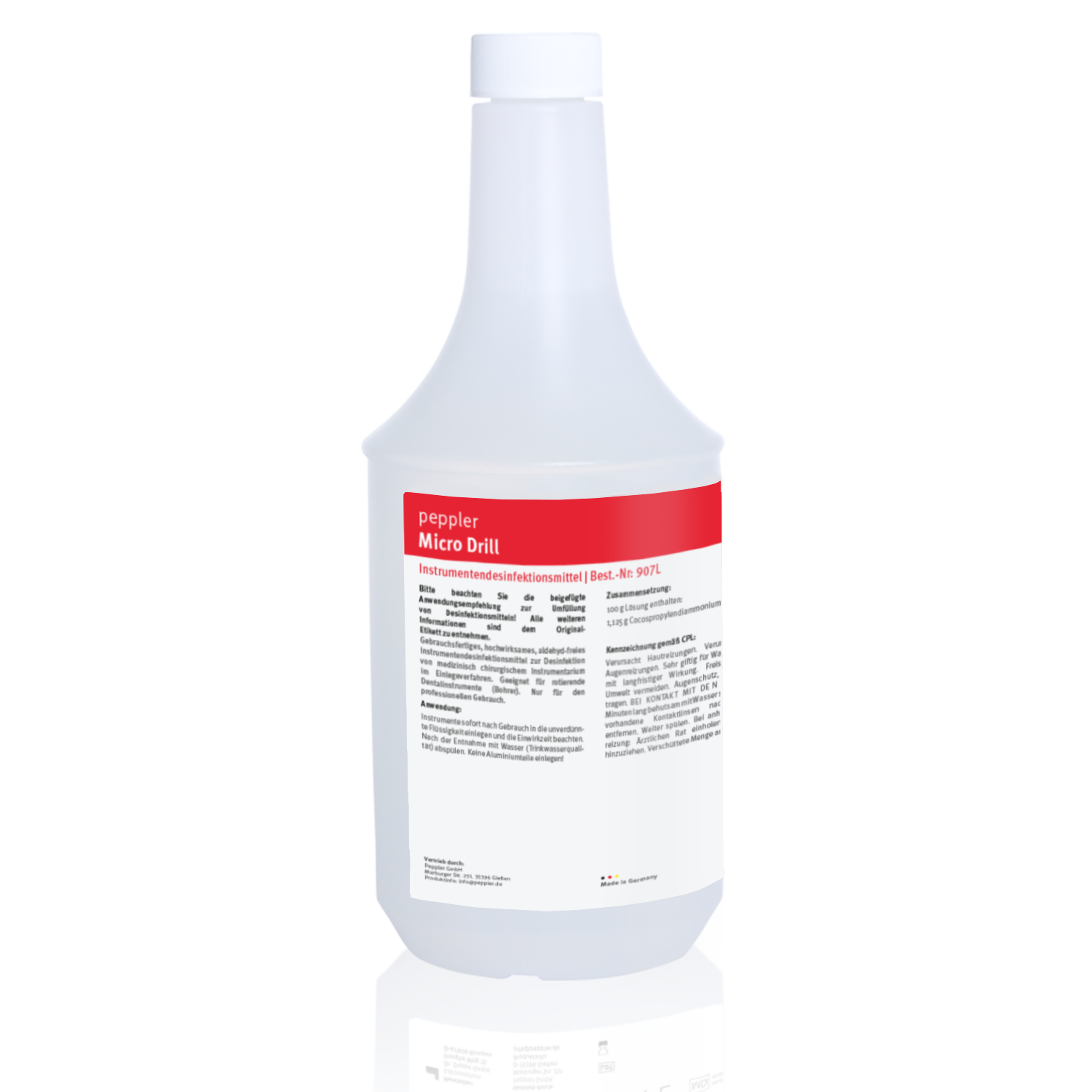 Micro Drill | Leerflasche mit Deckel