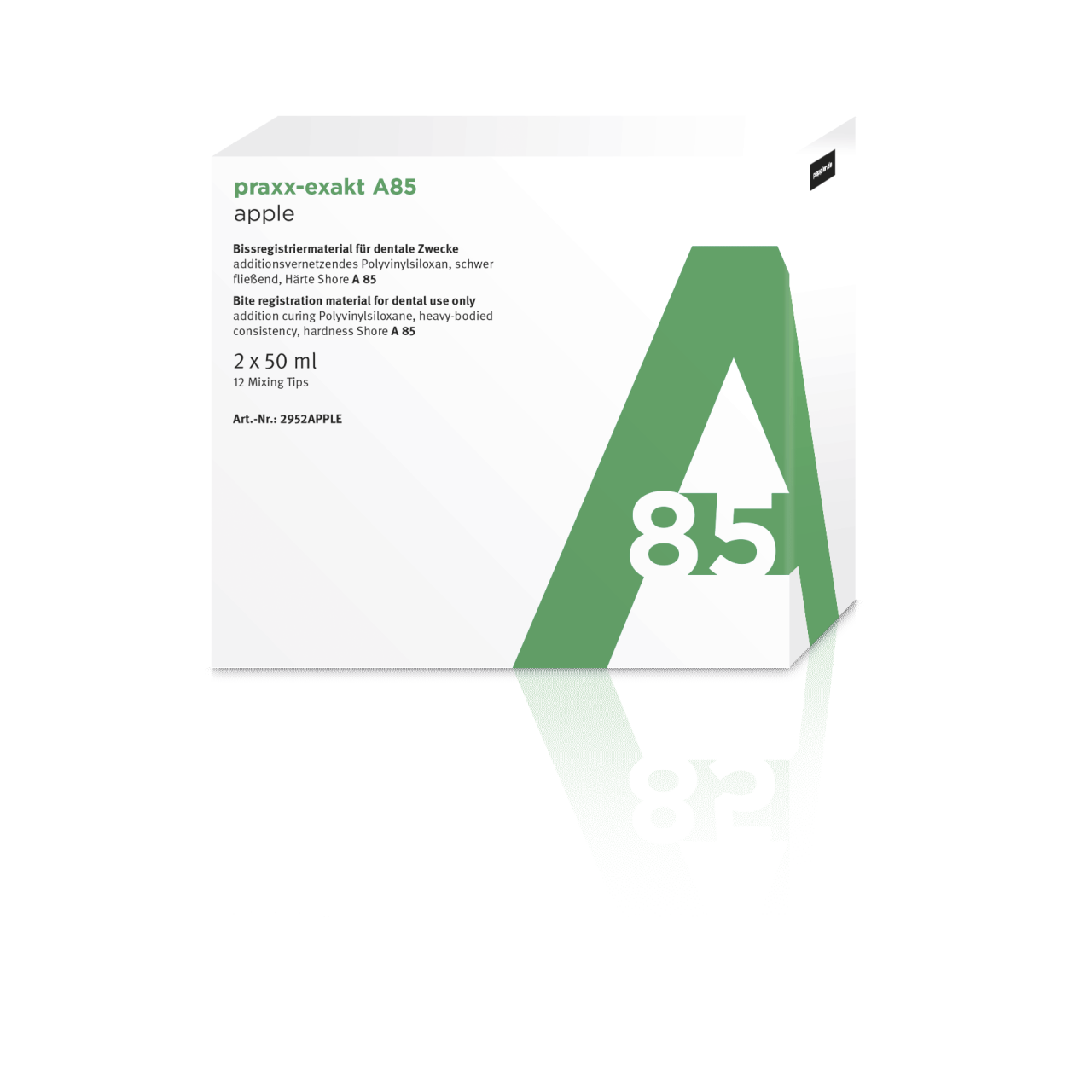 Bissregistrat praxx-exakt A85 Apfel - 2952 - Abformmaterial
