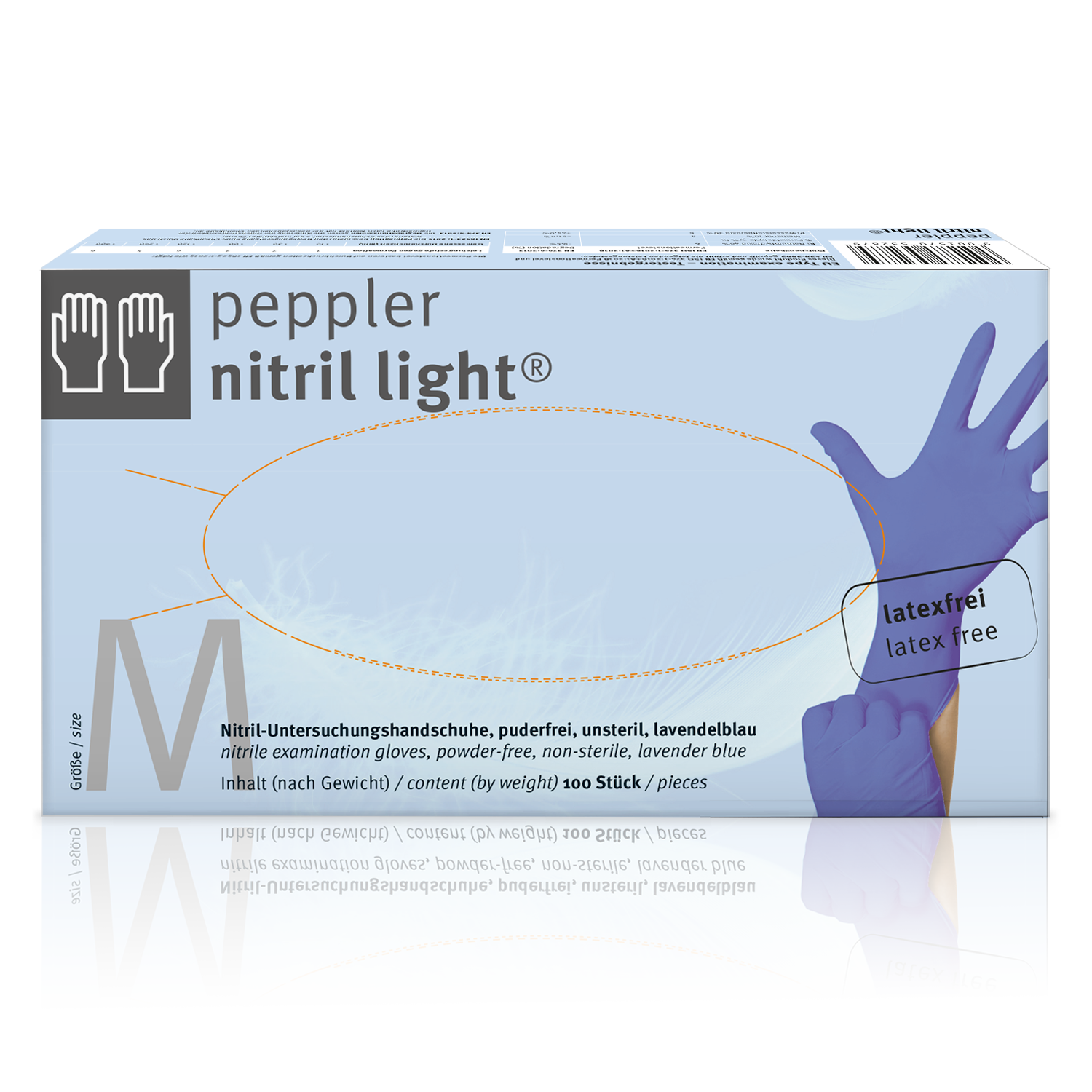peppler nitril light Größe L