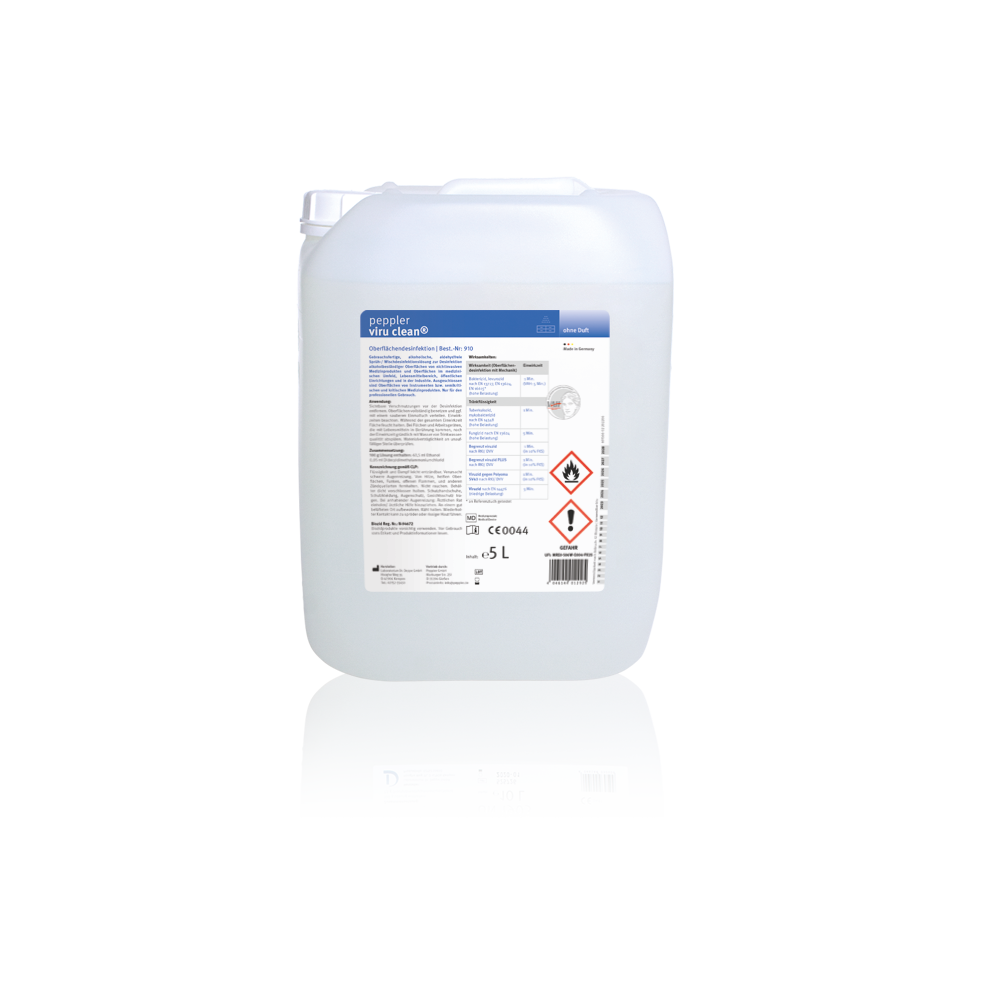 peppler viru clean® | Oberflächendesinfektion