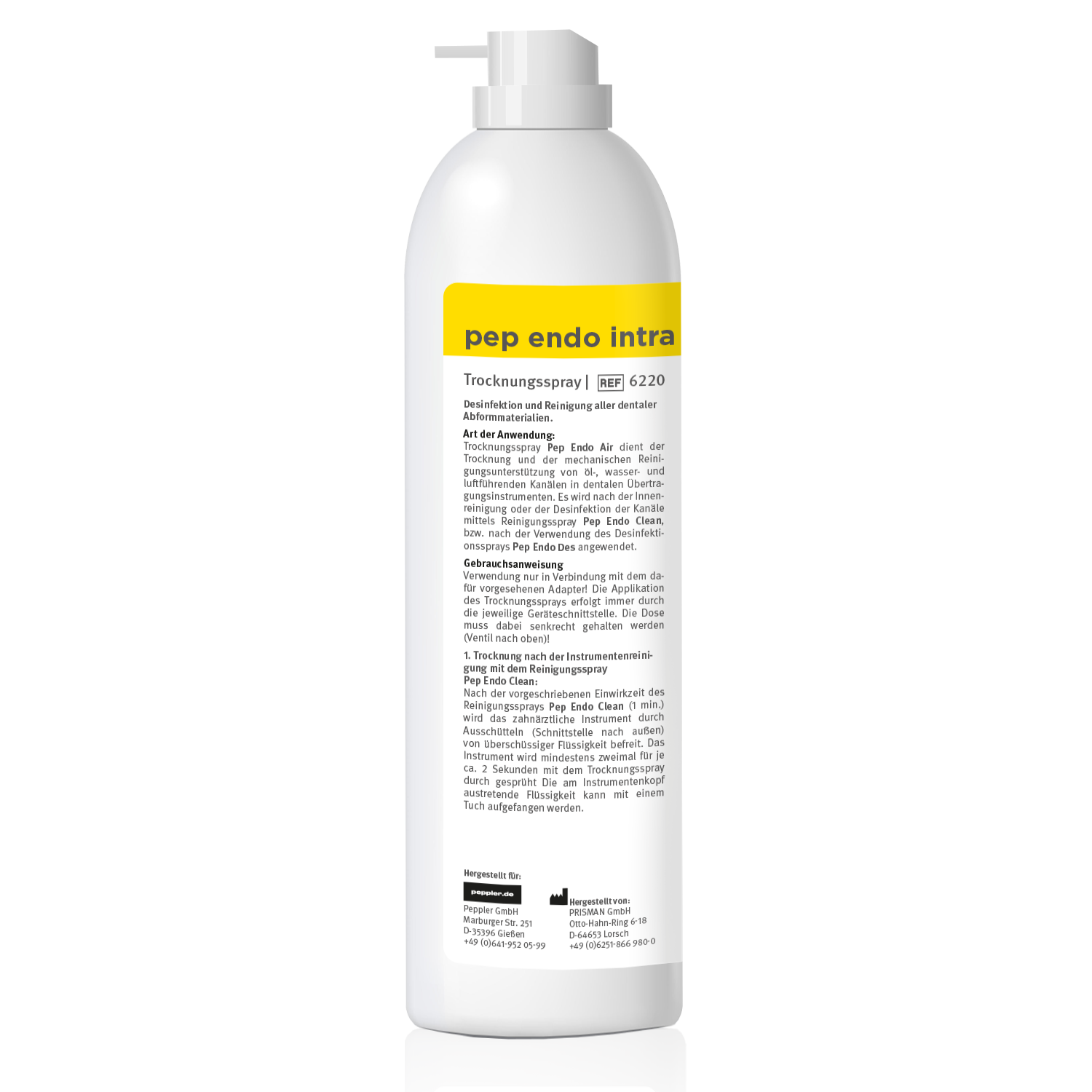 pep endo intra Air - Trocknungsspray, 300 ml