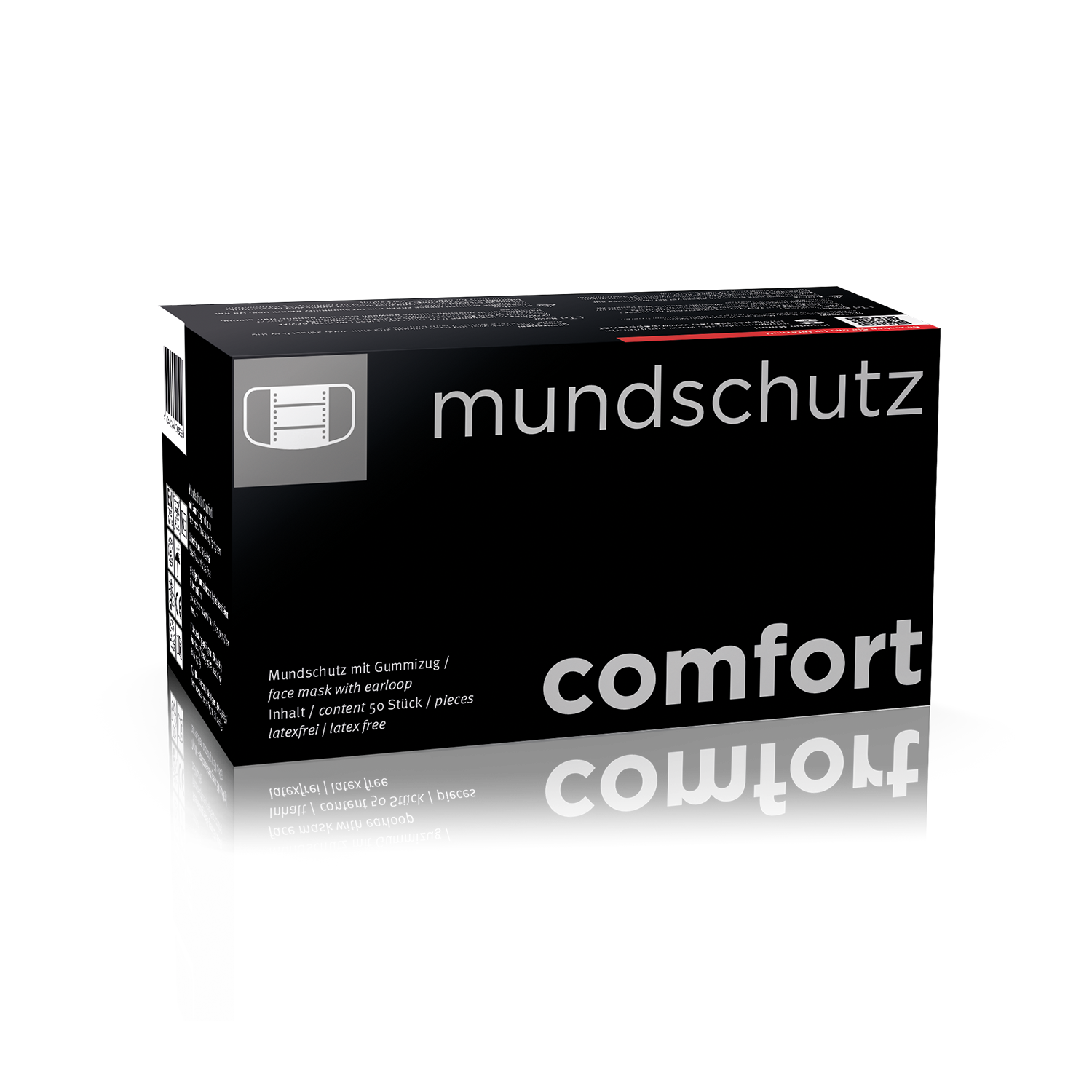 Peppler comfort medizinischer Mundschutz mit Gummizug