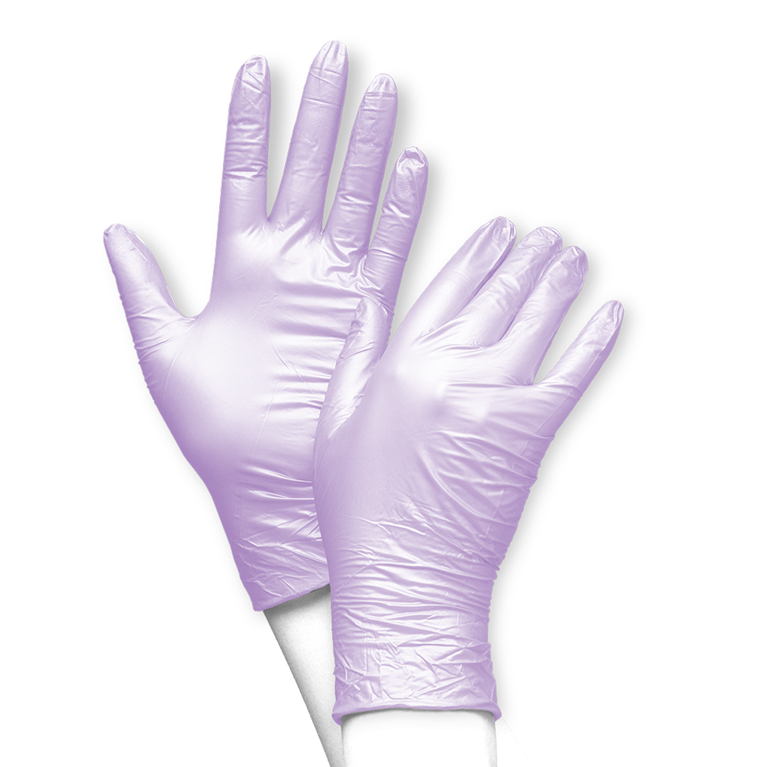 Nitril Fancy violett Einmalschutzhandschuh latexfrei und puderfrei