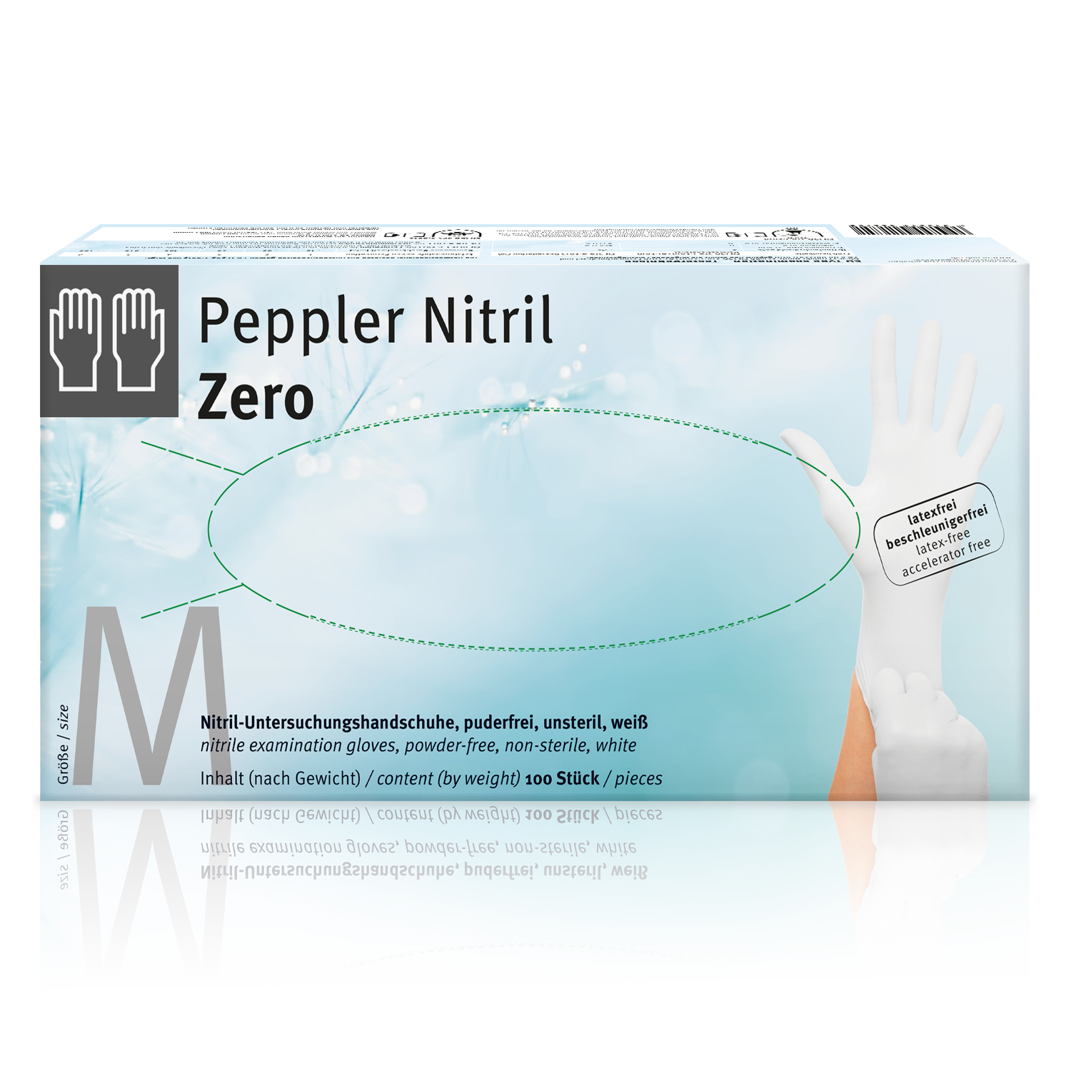 peppler nitril zero® | Nitrilhandschuh